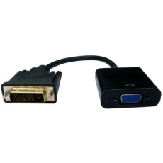【236-9105】A/Vコネクタアダプタ DVI-D VGA