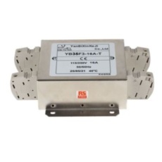 【237-8735】EMIフィルタ、電源ラインフィルタ、ノイズフィルタ、16A、115 / 250 V ac、単相 シャーシーマウント