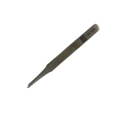 【238-0688】ピンセット、低炭素オーステナイト鋼、フラット; ラウンド