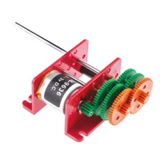 【238-9636】ブラシ付きギア DCギヤードモータ 3 V DC 5 mNm 2 → 3700 rpm