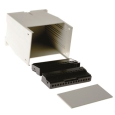 【243-3660】DINレールモジュールボックス ポリカーボネイト 75 x 99.7 x 110mm