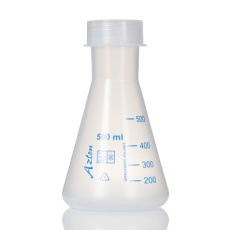 【251-9393】PP製 広口 コニカルフラスク 100ml