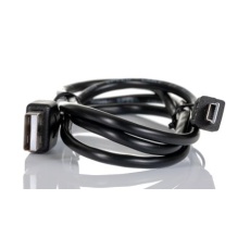 【252-7120】USBケーブル、USB A → Mini USB B、1m、USB 2.0