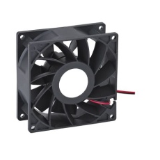 【255-7310】軸流ファン 電源電圧:24 V dc、DC、92 x 92 x 25mm