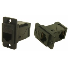 【257-6709】1ポート RJ45コネクタ Cat5e シールドなし