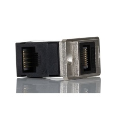 【257-6710】1ポート RJ45コネクタ Cat5e シールドなし
