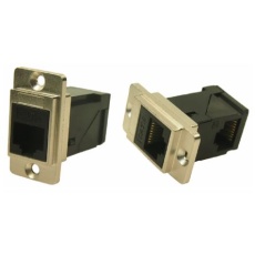 【257-6718】1ポート RJ45コネクタ Cat6 シールドなし