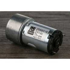 【258-8316】ギア DCギヤードモータ 24V 20 Ncm 75 rpm