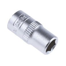 【265-8300】ソケット 1/4インチ ソケットサイズ:13mm 長さ:25mm