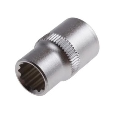 【265-8310】ソケット 1/2インチ ソケットサイズ:17mm 長さ:38 mm