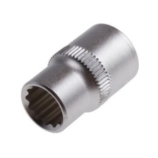 【265-8312】ソケット 1/2インチ ソケットサイズ:24mm 長さ:38 mm