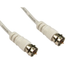 【266-2179】F Connector 同軸ケーブル 75 Ω Fタイプ Fタイプ 10m