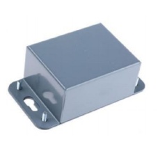 【266-4936】ケース 電子機器用 65 x 85 x 42mm 冷間圧延鋼 グレー