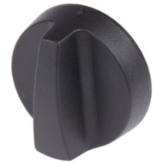 【267-0875】つまみノブ 1-Arm 直径:40mm 黒