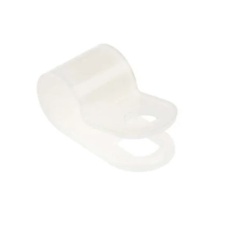 【269-1905】ケーブルクランプ(配線クリップ)6.35mm x 10 mm 1.4mm(250個入り)