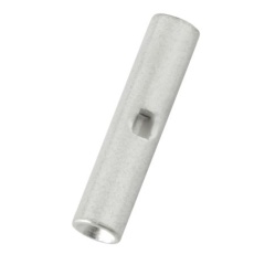 【270-7451】スプライスコネクタ 0.5mm2 1.5mm2 22AWG 16AWG 非絶縁 バットスプライス シルバー