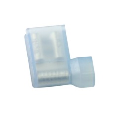 【270-7593】メス スペードコネクタ、フラグ端子 タイプ: 1.5mm2 → 2.5mm2、16AWG → 14AWG、青
