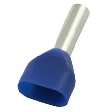 【270-7668】ブーツレースフェルール、最大ワイヤサイズ 2 x 0.75mm2、ピン長さ 8mm、ピン径 2.1mm