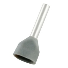 【270-7670】ブーツレースフェルール、最大ワイヤサイズ 2 x 0.75mm2、ピン長さ 10mm、ピン径 2.1mm