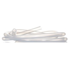 【273-2531】フレキシブルチューブ、内径:5mm、シリコン、半透明、5m