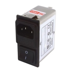 【273-4893】IECフィルタ、2A 250 V ac、1ヒューズ 2極 スナップイン