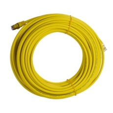 【276-1139】Cat8 カテゴリ8 (Cat8) ケーブル、RJ45-RJ45、20m、黄、S/FTP