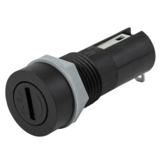 【277-3916】パネル取り付けヒューズホルダ 10A 250V ac パネル取り付け