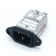 【278-0329】IECインレット、3A 250 V ac シャーシマウント