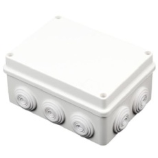 【281-2567】汎用ボックス ABS樹脂 150 x 110 x 72mm IP55 グレー