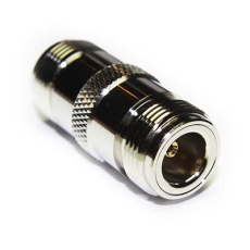 【282-6930】同軸変換アダプタ N型 - N型 ジャック ジャック