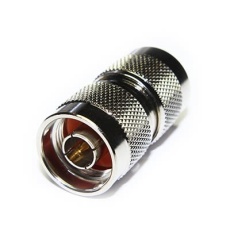 【282-6931】同軸変換アダプタ N型 - N型 プラグ - プラグ