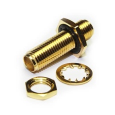 【282-6934】同軸変換アダプタ SMA - SMA ジャック ジャック