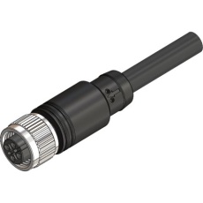 【283-4888】M12 アクチュエータ/センサーケーブル、4 ピン、6m メス → 塩化ビニール(PVC)