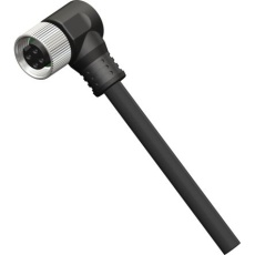 【283-4911】7/8インチ丸型 アクチュエータ/センサーケーブル、4 ピン、5m メス → 塩化ビニール(PVC)