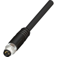 【283-4925】M8 アクチュエータ/センサーケーブル、3 ピン、1m オス → 塩化ビニール(PVC)