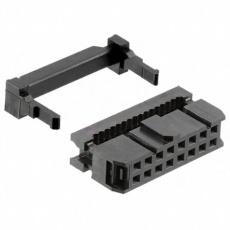 【284-6492】IDCコネクタ、2.54mm ピッチ、16 ピン、2 列、メス