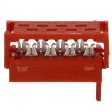 【284-6496】IDCコネクタ、2.54mm ピッチ、8 ピン、2 列、オス