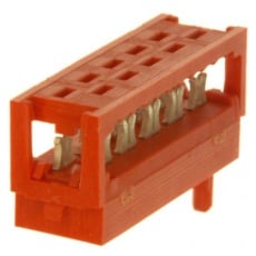 【284-6503】IDCコネクタ、2.54mm ピッチ、10 ピン、2 列、オス