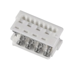 【284-6506】IDCコネクタ、1.27mm ピッチ、8 ピン、2 列、メス