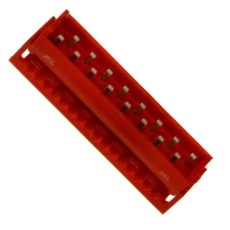 【284-6507】IDCコネクタ、2.54mm ピッチ、16 ピン、2 列、オス