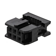 【284-6516】IDCコネクタ、2.54mm ピッチ、6 ピン、2 列、メス