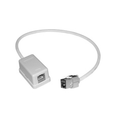 【286-1573】2ポート RJエクステンダ Cat6a シールド付き