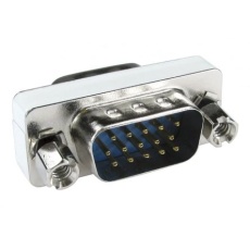 【286-2916】変換コネクタ オス to オス、15極、HD15用