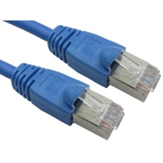 【286-3270】Cat6 イーサネットケーブル RJ45-RJ45 30m 青 FTP