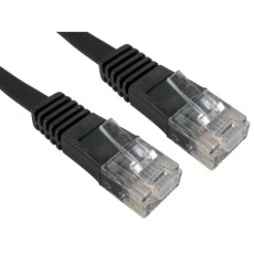 【286-3520】Cat5e イーサネットケーブル、RJ45-RJ45、5m、黒、UTP