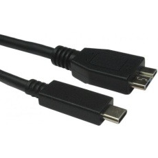 【286-3710】USBケーブル USB C → Micro USB B 3m USB 3.1