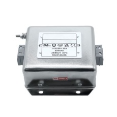 【286-7268】EMIフィルタ、電源ラインフィルタ、ノイズフィルタ、20A、115 / 250 V ac、1.相 シャーシーマウント