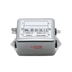 【286-7274】EMIフィルタ、電源ラインフィルタ、ノイズフィルタ、3A、115 / 250 V ac、1.相 シャーシーマウント