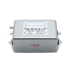 【286-7277】EMIフィルタ、電源ラインフィルタ、ノイズフィルタ、20A、115 / 250 V ac、1.相 シャーシーマウント
