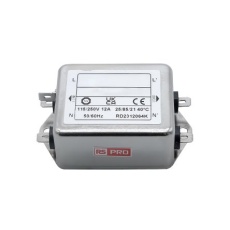 【286-7279】EMIフィルタ、電源ラインフィルタ、ノイズフィルタ、12A、115 / 250 V ac、1.相 シャーシーマウント